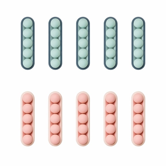 10 Pcs Silicone Self-Adhesive Cable Clip, Cord Holder for Phone Charger Cables, Headphone & Household Wire Management