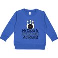 thumbnail image 2 of Inktastic My Daddy is Awesome at Bowling Toddler Sweatshirt, 2 of 4