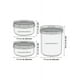 thumbnail image 5 of KIT 3 TAZONES CON 3 RECIPIENTES DE ACERO INOXIDABLE, 5 of 5