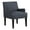Navy, variant on OSP Home Furnishings Main Street Guest Chair in Navy Fabric