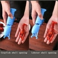 thumbnail image 6 of Crawfish Peeler Tool 3-Pack, Plastic Crawfish Sheller & Tail Remover, Finger-Friendly Crayfish Shelling Device for Families, Restaurants & Seafood Lovers, 6 of 10