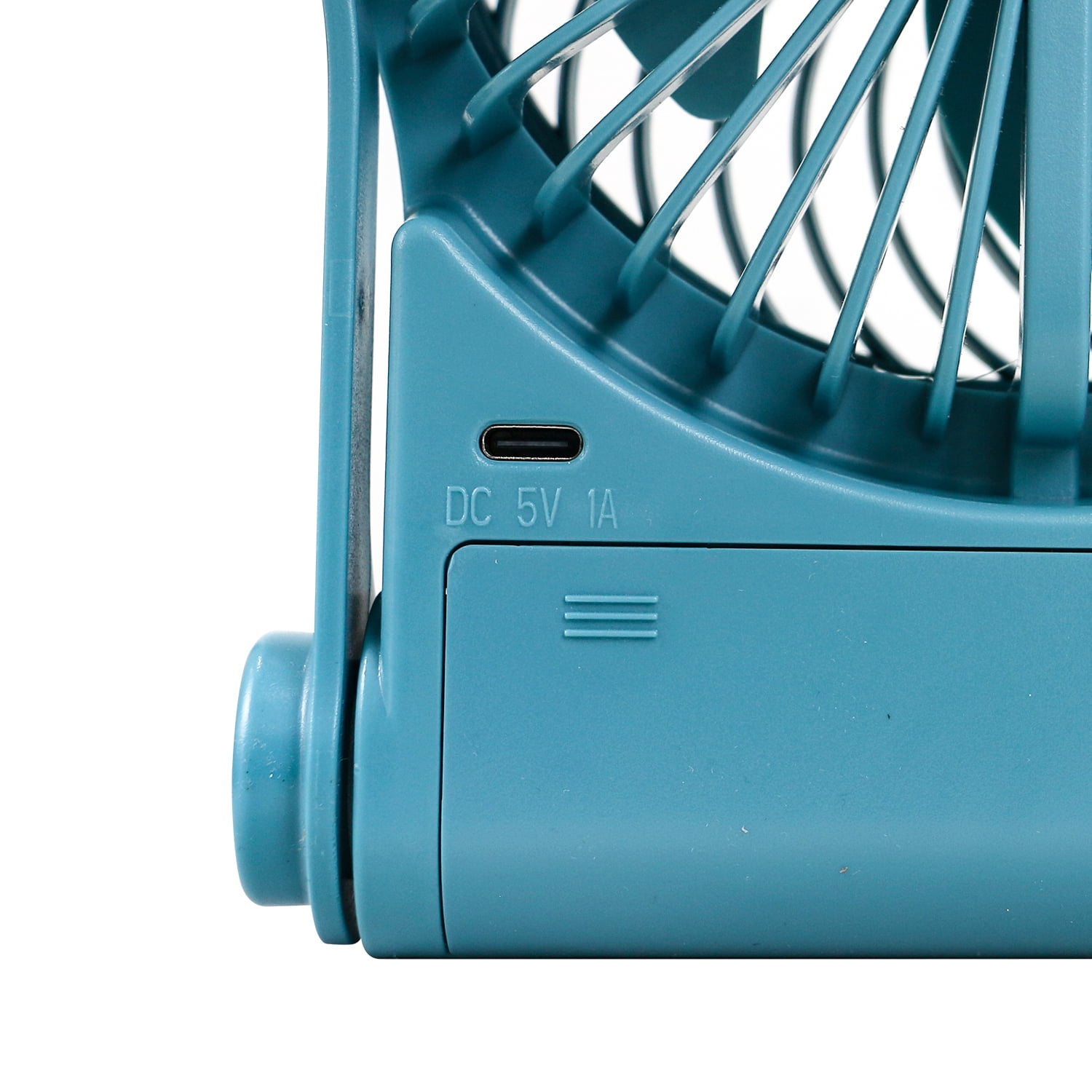 Mainstays 4 in On-the-Go Folding Personal Fan for Stroller, Car Seat and Treadmill, Cool Water