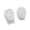white blue, variant on Baby Breathable Cotton Mittens Safety Gloves For Newborns To Prevent Face Scratching With Soft Elastic Cuffs