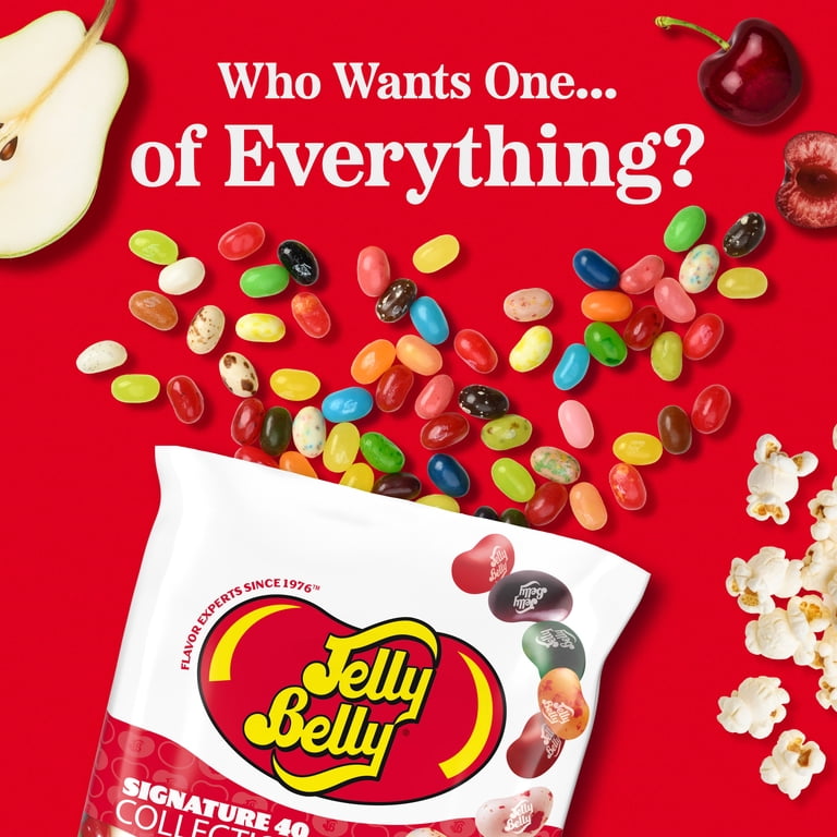 3 pack) Jelly Belly Signature 40 Jelly Bean Collection - 1 Pound