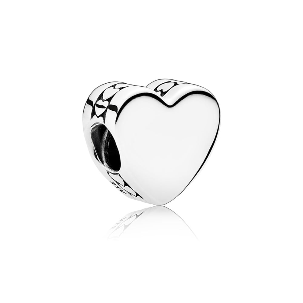 PANDORA - Heart silver charm Charm 792015 - Walmart.com - Walmart.com