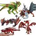 thumbnail image 4 of Simulation Science Fiction Dragon Figurines Mythical Dragon Dinosaur Action Figures Toy For Children Gifts, 4 of 7