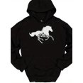 thumbnail image 4 of SPEEDRUN Men's Long Sleeve Printed Hooded T-Shirt - Casual Cotton Hoodie, 4 of 6