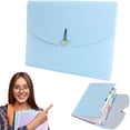 thumbnail image 2 of Dossier Extensible Organisateur de Fichiers Accordéon de Poche Dossier Extensible Mensuel pour Documents avec Étiquettes Organisateur Portable pour Factures et Reçus pour École, 2 of 9