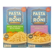 Pasta Roni Variety Pack - Angel Hair Pasta with Herbs and Garlic and Olive Oil Vermicelli