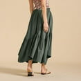 thumbnail image 5 of Njagoc3 Womens High - Waisted Flowy Utility - Style Maxi Skirt - Casual for Summer Lounging, 5 of 6