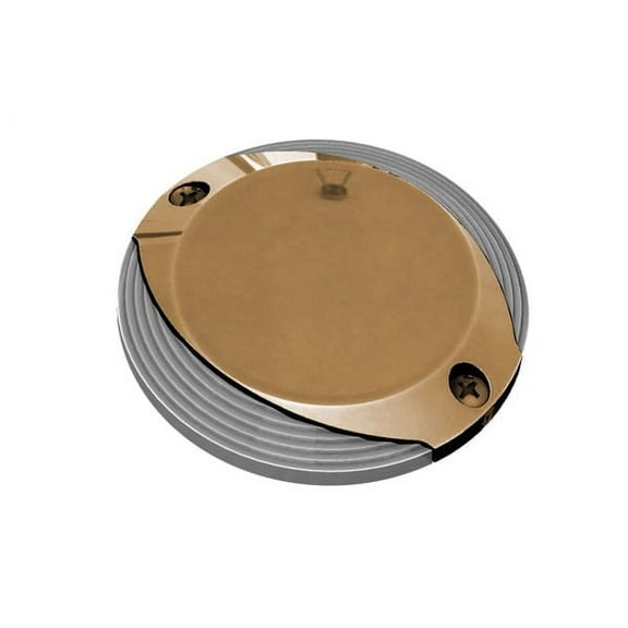 Lumitec Scallop Pathway Light Spectrum Cool White 10-30vdc Bronze Housing