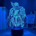 thumbnail image 4 of SCSYV Anime Berserk Guts Anime 3D Illusion Night Lamp Home Room Decor Acrylic LED Light Xmas Gift Lamps(16 Colors with Remote) Multicolor One Size, 4 of 5