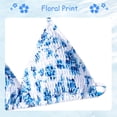 thumbnail image 4 of Girls Swimsuits with Cover Up Skirt 3 Piece Halter Triangle Bathing Suits Bikini Set for Size 8-12, 4 of 7