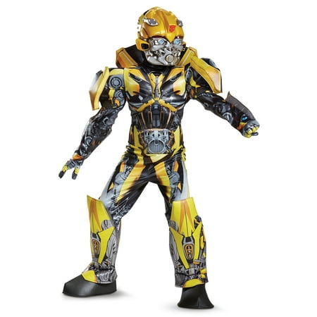 Boys Prestige Bumblebee Transformers Costume size Medium 7-8