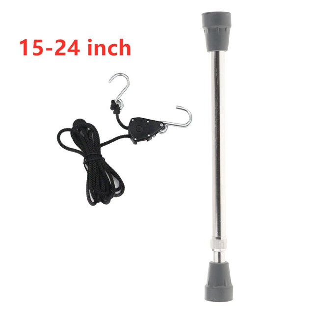 Plata 15-24 "Vehículo Car Front Hood Holder Prop Rob Tools con cuerda de nylon. Sharpla Soporte para el capó del automóvil