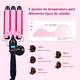 thumbnail image 2 of Rizador De Pelo Ondas Profundas Sirena Pelo Beach Regalo Xtellar rosa, 2 of 3