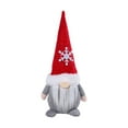 thumbnail image 2 of Loespoir Festive Christmas Doll Collection, Hooded Faceless Stuffed Character, Holiday Themed Decorations for Seasonal Display and Comfort, with Multiple Designs(Red), 2 of 6