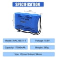 thumbnail image 2 of (4 Pack) 3HAC16831-1 10.8V ABB Battery 17000mAh (3HAC16831-1 LS33600) for ABB Robot Controller Battery, 2 of 7
