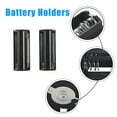 thumbnail image 6 of 2Pcs Black Battery Holder for 3 x 1.5V AAA Batteries Flashlight Torch, 6 of 8
