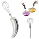 thumbnail image 1 of Batidora eléctrica de mano inalámbrica | Minibatidor de huevos recargable para hornear pasteles y batir crema | Portátil y ligero con 5 velocidades, 1 of 6