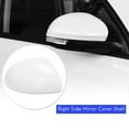 thumbnail image 2 of Right Side Wing Rearview Mirror Cover Shell Cap Housing for 2009-2017 2012-2018 Yeti 2014-2017 White, 2 of 5