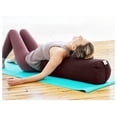 thumbnail image 5 of Yoga Bolster Pillow for Restorative Yoga and Meditation, 100% Cotton Cylindrical Cushion with Washable Cover, Firm Support for Asana and Balance, 5 of 6
