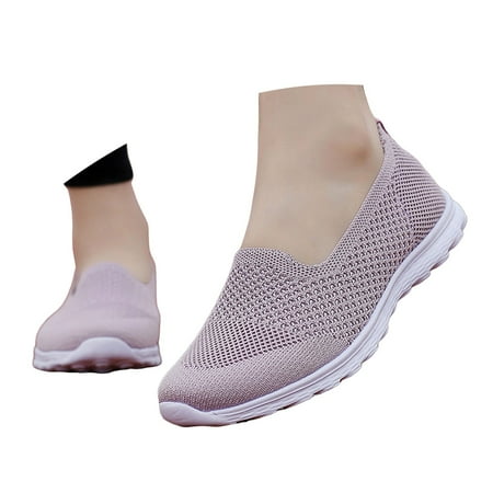 Oyedens Womens Slip on Loafers Lightweight Walking Shoes for Women 2024 Fall Non Slip Work Shoes