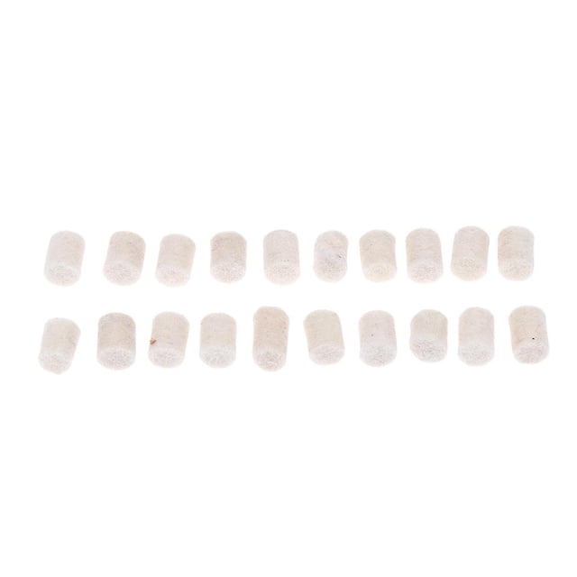 Piezas de reparación Yuyangstore para saxofón alto tenor soprano 20 piezas blanco