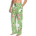 thumbnail image 2 of Easygdp Cute Frog2 Men's Pajama Pant, Sleep Elastic Waistband Lounge Pants - XX-Large, 2 of 9