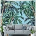 thumbnail image 4 of Creowell Palm Tree Green Leaf Tapestries Multi Size Tropical Jungle Tree with Fruits Nature Plants Tapestry for Bedroom Aesthetic Home Decor Backdrop Men Women Dorm Wall Tapestry Painting, 4 of 6