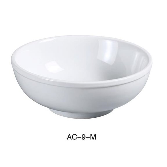 9.75 in. 60 oz ABCO Menudo Bowl - Porcelain, Super White - Pack of 12