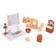 thumbnail image 3 of Modelos De Accesorios De Baño De Mini Casa, Gran Regalo Juego De Baño De Muebles De Mini Casa Estilo Simple Colores Retro Para Regalos De Navidad Para Regalos De Cumpleaños EOTVIA No, 3 of 7