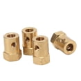 thumbnail image 4 of ANGGREK RC Car Brass Coupler,4Pcs RC Brass Coupler Extension Wheel Hub Combiner Coupler For WPL RC Car Replacement Repair,RC Car Accessory, 4 of 8
