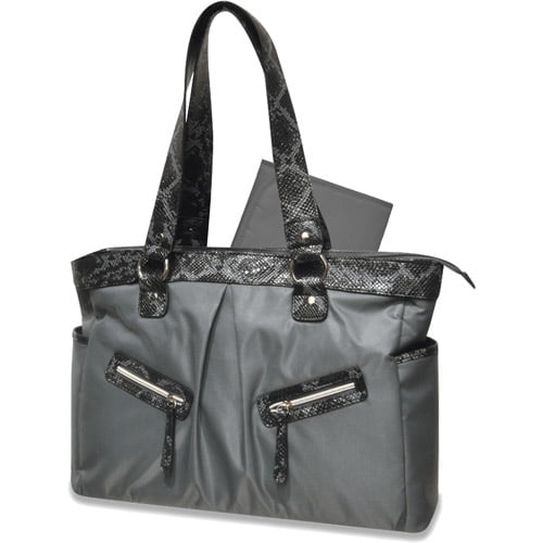 snakeskin diaper bag