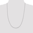 thumbnail image 2 of 925 Sterling Silver 1.15mm Open Curb Chain 20 Inch, 2 of 5