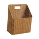 thumbnail image 2 of Cesta de almacenamiento colgante tejida para revistas, organizador de pared que ahorra espacio. L 28cmx15cmx33cm, 2 of 9