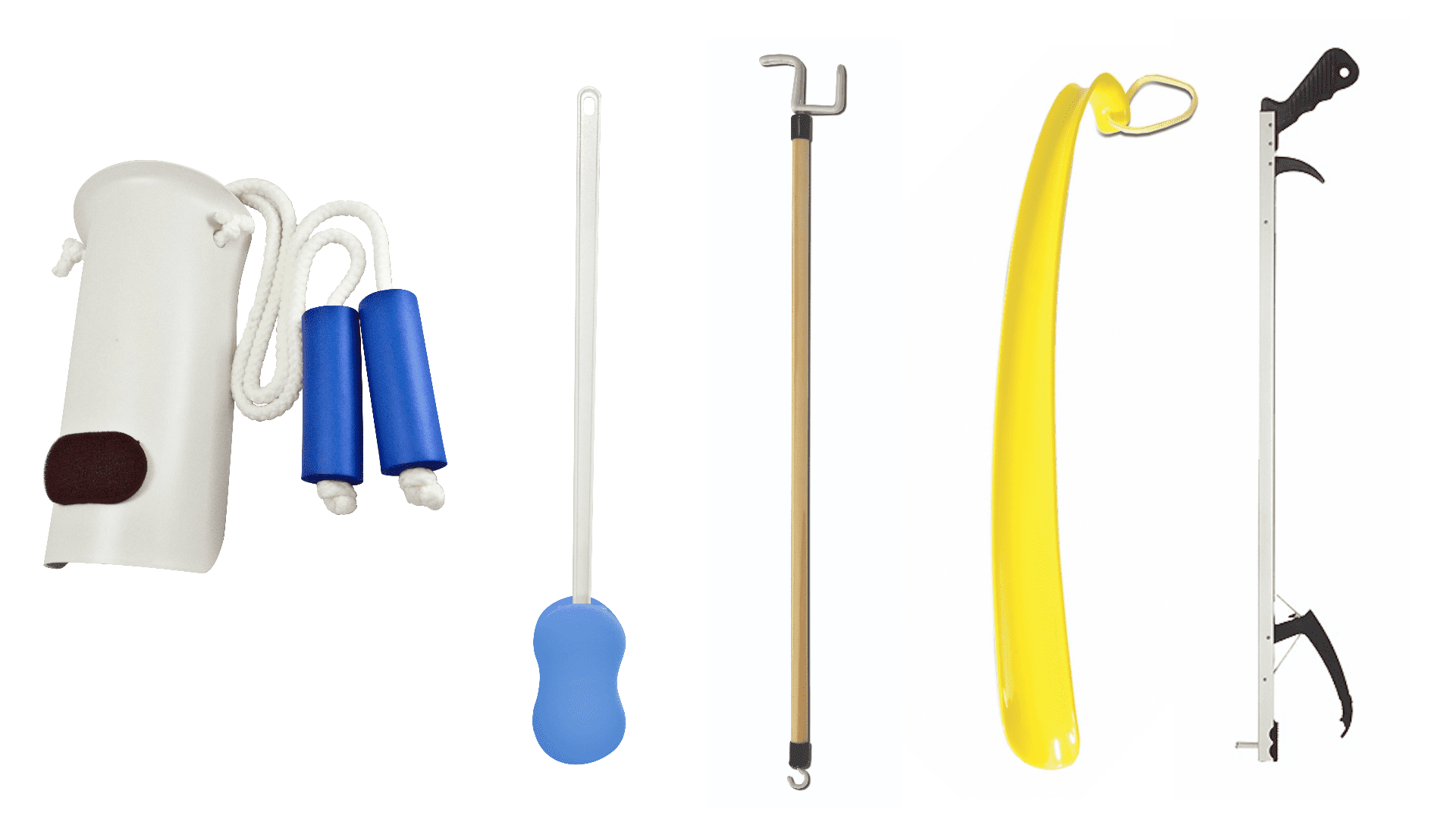 Kekoy 7-in-1 Hüft-Set – Greifhilfe, Sockenanzieher, Schuhlöffel & Mehr Für Senioren & Reha Nach OP
