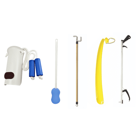 Essential Medical Supply Hip and Knee Surgery Five Piece Recovery and Rehab Kit