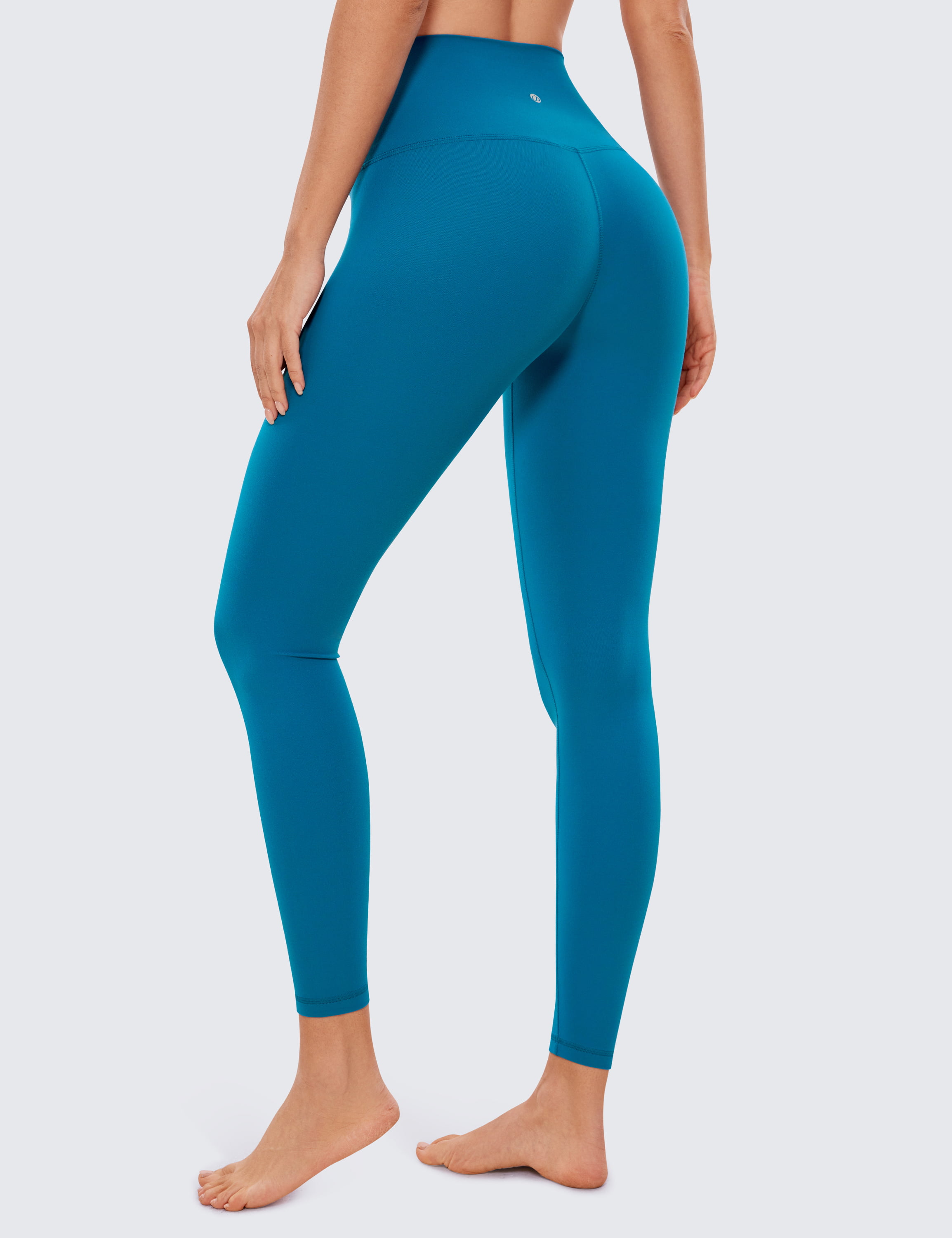 CRZ YOGA Super High Waisted Butter Luxe Yoga Pants 25 Inches - Buttery Soft Workout  Leggings for Women