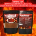 EZ THAI Jinda Red STF9 Chili Peppers Flakes Powder Roasted 5X Spicier