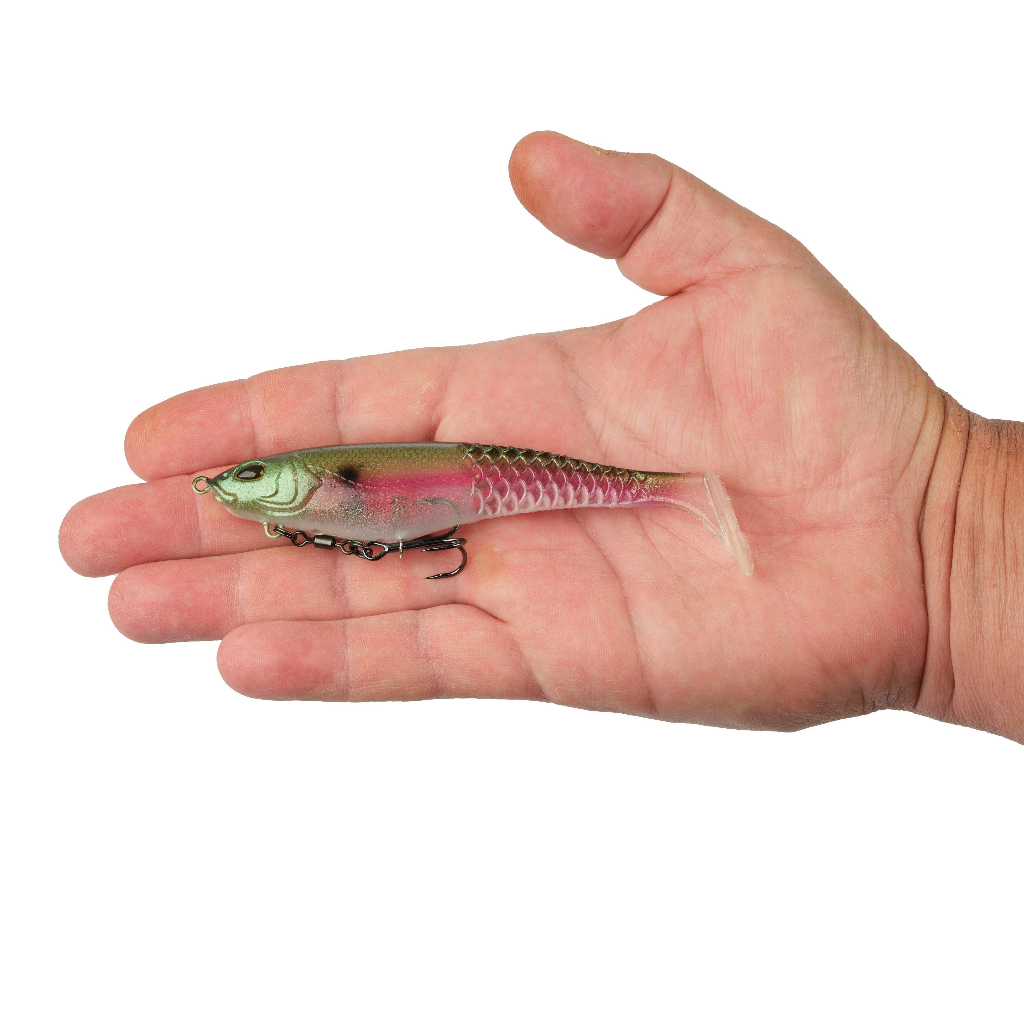 Berkley PowerBait® CullShad, 5 in, Green Gizzard