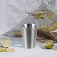 thumbnail image 3 of Phenofice Rentrée des Classes 6 Pcs Tasses à Boire en Métal Design Simple Multi-Usage Usage Domestique Bars Boîtes de Nuit, 3 of 6