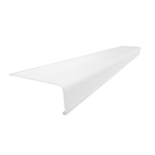 Import 18" Replacement Lens/Cover/Diffuser for Low Profile T5 Series Under Cabinet Fluorescent Fixture. Size: Depth - 2-3/4" x Height - 1-1/8" x Length - 18"