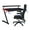 Blue, variant on AON Gaming Desk & Gaming Chair Set – LED Carbon Fiber Desk with Riser Shelf and Ergonomic Racing-Style Gaming Chair, Black/ Red