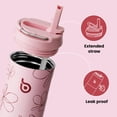 thumbnail image 3 of Botella de Agua BOTTLE BOTTLE Aislada 710 mL con Tapa con Popote, 3 of 9