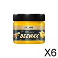 thumbnail image 1 of 6xCera De Abejas Tradicional Reparación De Pulido De Madera Tradicional Para Gabinetes Mesas De Piso 80g 6 piezas, 1 of 10