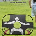 thumbnail image 4 of ELAYARD But de Soccer Portable Rouge pour Entraînement de Soccer en Extérieur avec Design Pliable, 4 of 5