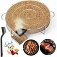 thumbnail image 1 of Generador de humo frío para ahumador de carne y pescado con cepillo de limpieza para barbacoa, 1 of 5