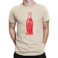 thumbnail image 2 of Officially Licensed Coca-Cola Retro Contour Bottle Design Men's T-shirt, 2 of 3