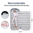 thumbnail image 3 of Saco de Dormir BISINNA XXL 3-4 Estaciones Impermeable para Adultos, 3 of 7